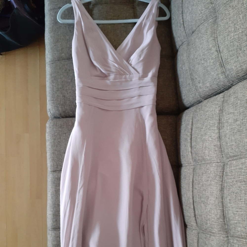Long chiffon dress